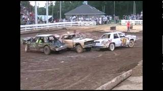 preview picture of video '2011 Alexandria, Ky. Fairgrounds Demo Derby Big Car Consolation'