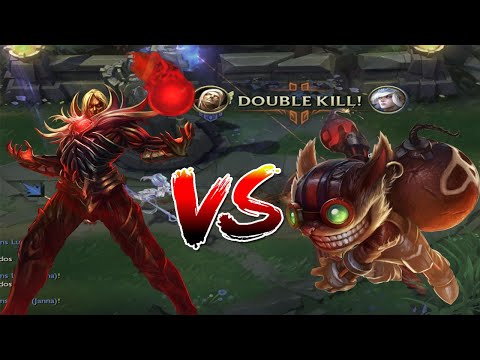 APRENDA COMO JOGAR CONTRA ZIGGS DE VLADIMIR E COMO SUBIR DE ELO. 15 KILLS COMO EU FIZ ISSO ?