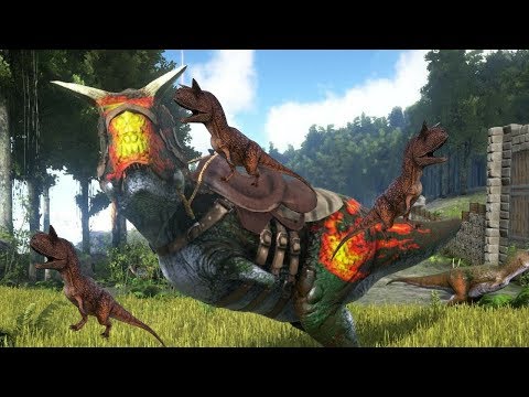 Creating a Carno Army w/MaxTGW - ARK Survival Evolved 72060fps