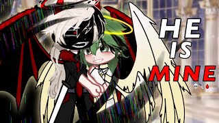 meme — he's mine ||gacha club||angel deku and devil bakugou AU||mha||bnha||bkdk||