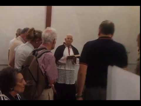 2012-06-26 011 El Batán - v.d. Does-  Kathedraal Stª Ana - Homilie