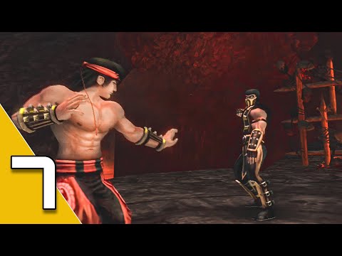 Liu kang vs Scorpion Boss - Mortal Kombat Shaolin Monks (Part 7)