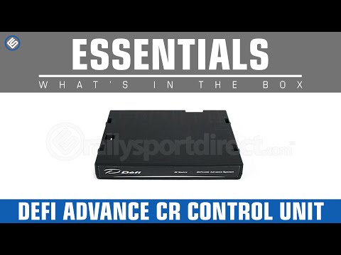 Defi Advance CR Control Unit- Whats in the Box?