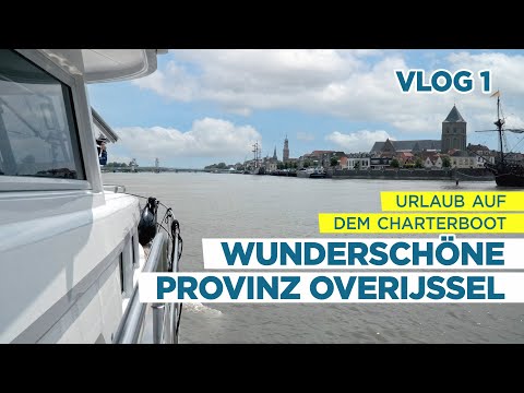 Bootsurlaub in den Niederlanden: Zwischen Grachten & Großstadt - VLOG 1