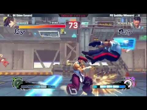 Next Level Battle Circuit 134 - USF4 - Grand Final - OG Shine (Yang) vs PIE Smug (Dudley)