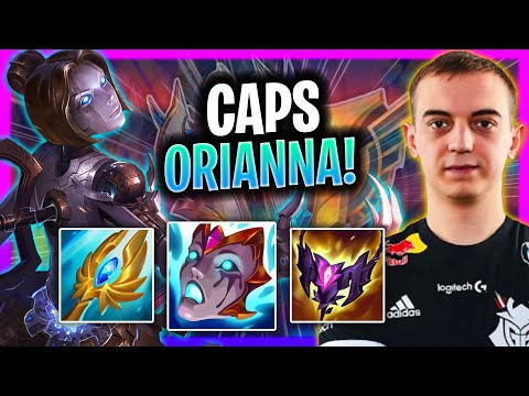 CAPS IS A GOD WITH ORIANNA! | G2 Caps Plays Orianna Mid vs Vex!  Season 2025