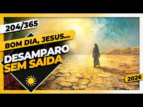 DESAMPARO: SEM SAÍDA – Bom dia, Jesus! 204/365 (2026)