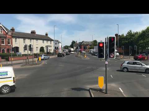 Full Route Visual | Arriva Leicester 5A - Leicester to Melton Mowbray | 4526 (YX16 OKD)