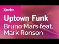 Uptown Funk - Bruno Mars & Mark Ronson | Karaoke Version | KaraFun