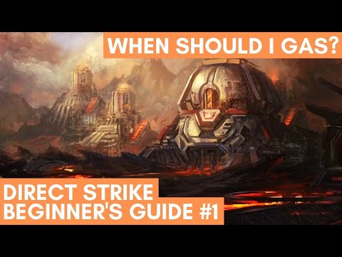 WHEN SHOULD I GAS? - Direct Strike Commander Economy Guide [Starcraft 2 Direct Strike]