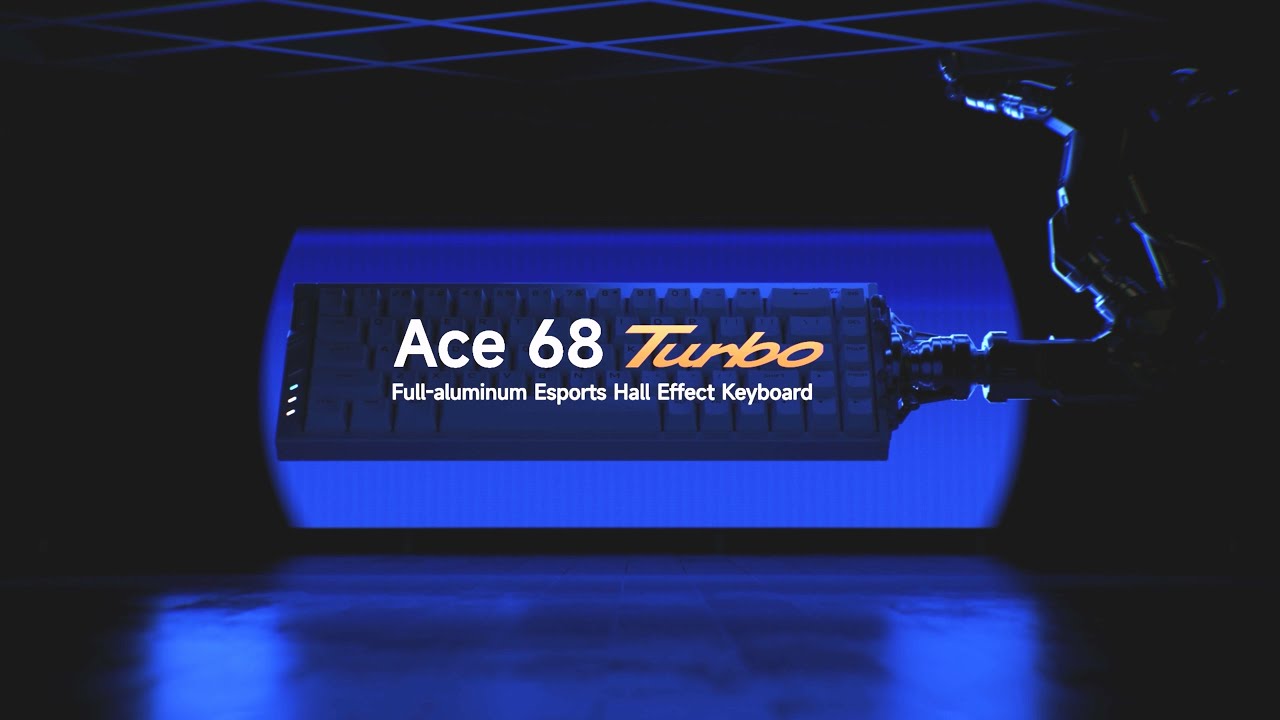 MCHOSE Ace 68 Turbo World's first 16K Polling Rate HE Aluminum Keyboard #mchose #gamingkeyboard