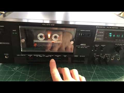 Sanyo PLUS D62 cassette deck