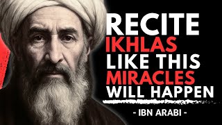 Download lagu BACALAH Surah Al Ikhlas Seperti Ini Malam Ini, Perhatikan Apa yang Terjadi Selanjutnya | Ibn Arabi mp3