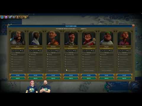 Civilization VI News - Rise and Fall, Governors In-Depth