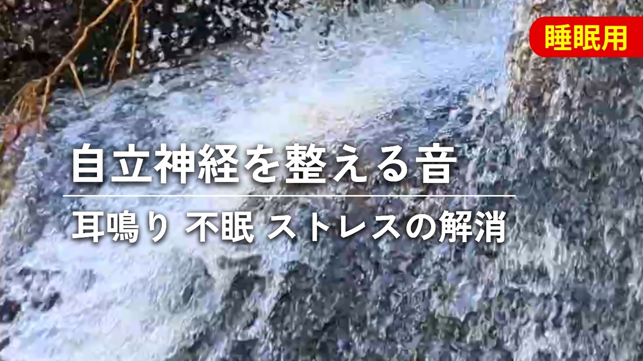 耳鳴り改善向け音響療法 | 自律神経を整える音 | 耳鳴り | 睡眠 | ストレス
