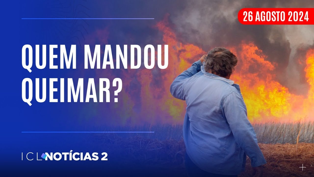 PF INVESTIGA SUSPEITA DE INCÊNDIOS CRIMINOSOS EM TODO O PAÍS - ROLÊ ICL AO VIVO