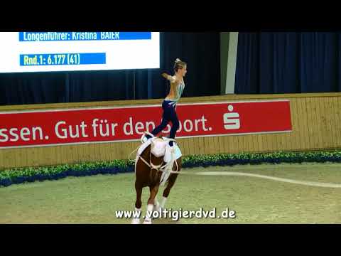 Lisa Noodt - Damen 43 - DJM Voltigieren Aachen 2017