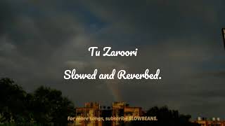 Tu Zaroori - Zid (Slowed & Reverbed  Sunidhi C