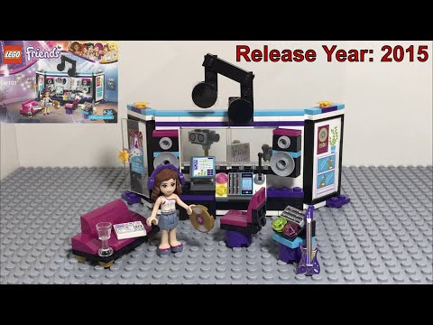 Lego Friends 41103 - Pop Star Recording Studio (2015) - Speed Build and Stop Motion Animation