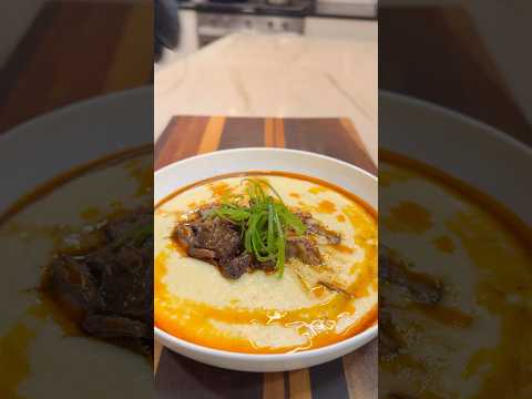 The Best Gouda Grits Recipe! 🤤🔥 #food #foodie #shorts