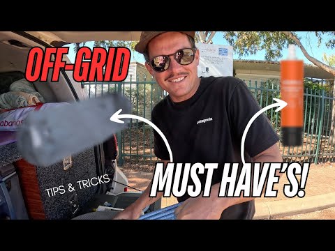 OFF-GRID MUST HAVE'S! | Water Bladder | Seaflo Water Pump | Caravanning Australia | Tips & Tricks