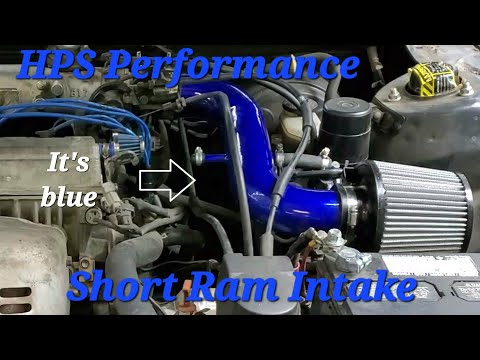 How to - Toyota Camry 2.2 5S-FE HPS Short Ram Intake