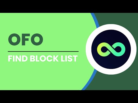 How To Find Block list On OFO - Magmeet Ng Bagong Friends App