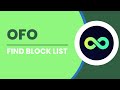 How To Find Block List On OFO Magmeet Ng Bagong Friends App
