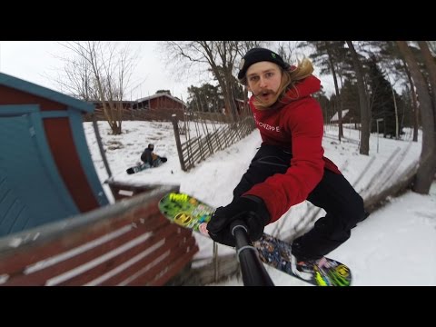 GoPro Line of the Winter: Halldor Helgason - Sweden 1.27.15 - Snow