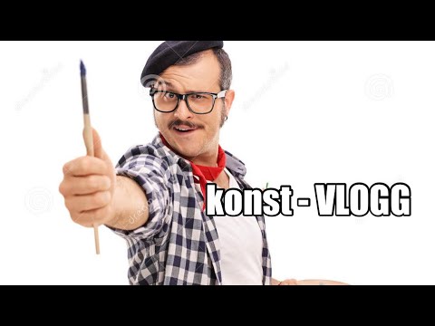 VLOGG- konst Ft. Ayrys Hedlund Jacobsen