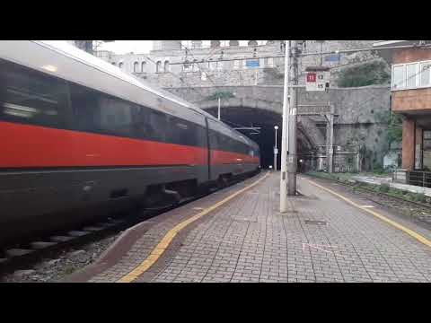 ETR 500 Frecciarossa a Genova Piazza Principe