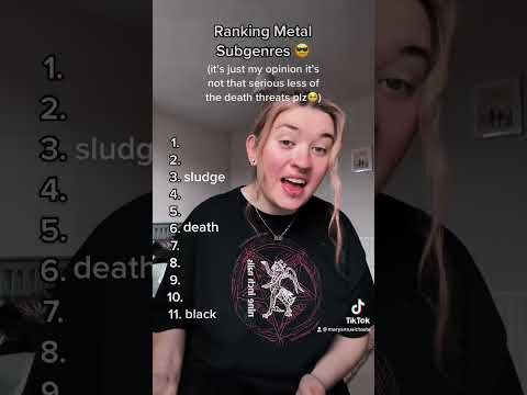 Metal subgenres! 🎶✨ #shorts #music #metal #metalhead #thrashmetal #doommetal #powermetal