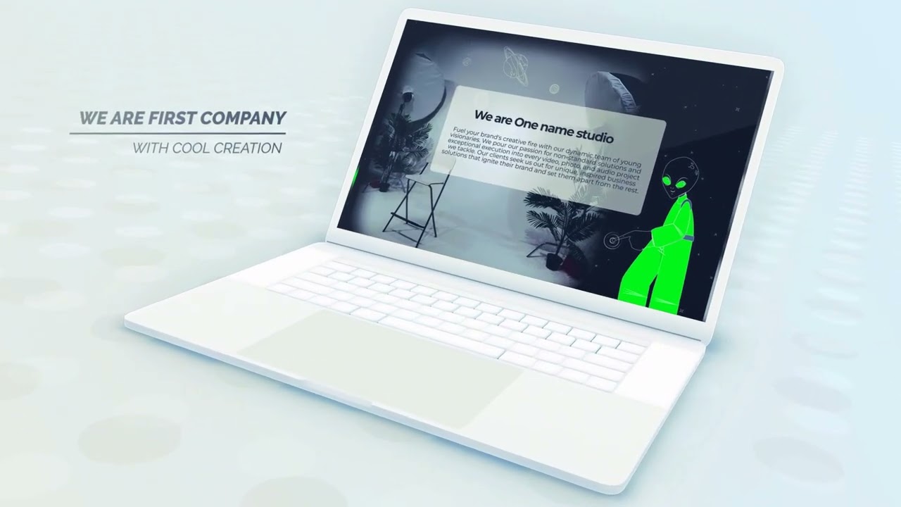 Responsive Website Presentation 1080p