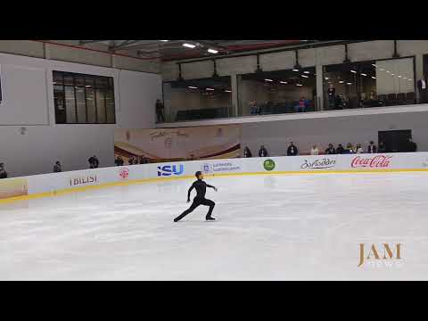 Jason Brown (USA) wins silver at the Trialeti Trophy 2025 tournament /JAMnews English