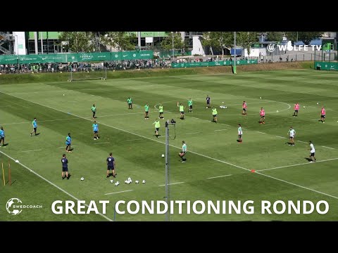 VLF Wolfsburg - Excellent Soccer RONDO | Conditioning Rondo 