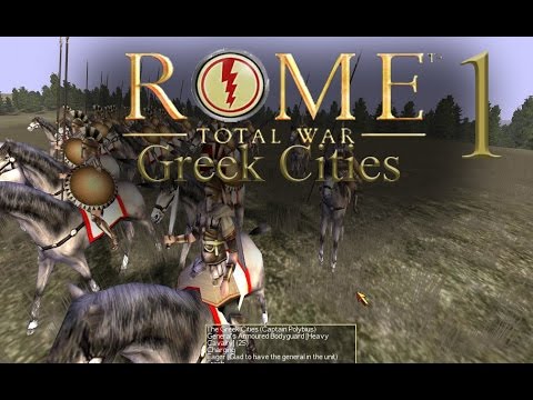 Let's Play: Rome Total War Darthmod: The Greek Cities: Epic Scale Campaign Map #01