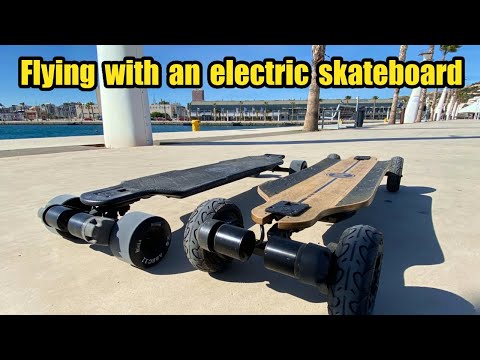Best tips for flying and traveling with an electric skateboard