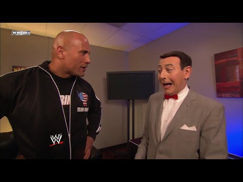 Pee Wee Herman joins The Rock's "Team Bring It": WrestleMania 27