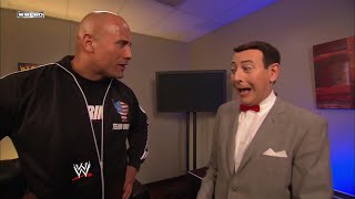 Pee Wee Herman joins The Rock's \