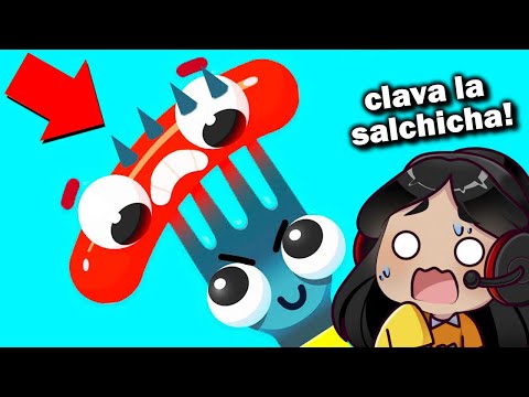 CLAVA la SALCHICHA en el TENEDOR 🤪 EXTREMO
