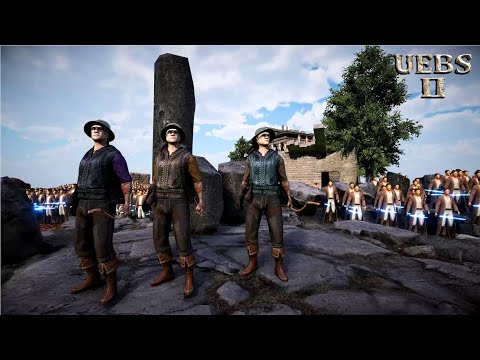 CAN 3 FULLAUTO ARCHERS PROTECT 4,000 LASER KNIGHTS vs 2,000,000 FOOTMEN? | Battle Simulator 2 UEBS 2