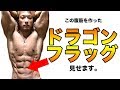 【ドラゴンフラッグ2分でオールアウト】この腹筋を作った龍旗を初めて公開します