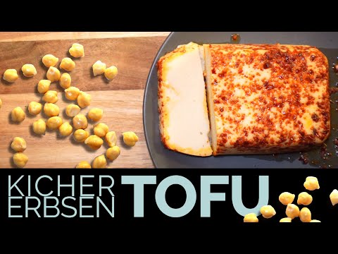 Tofu aus Kichererbsen! 🤭 2 Varianten - 2 Herstellungsweisen - 2 Rezeptvorschläge #ehvegan #imitiert