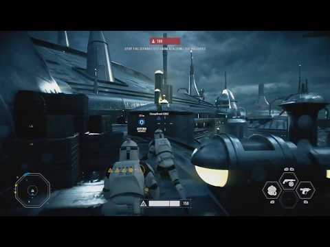 Star Wars Battlefront 2 Galactic Assault [Cloning Facility][Kamino] Clone Trooper Gameplay