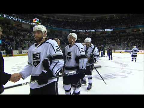 Kings and Sharks handshake