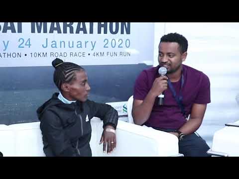 Dubai Marathon 2020 Winners Press Conference