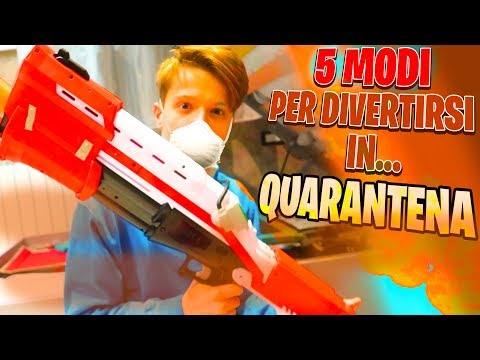 5 MODI PER DIVERTIRSI A CASA IN QUARANTENA!!
