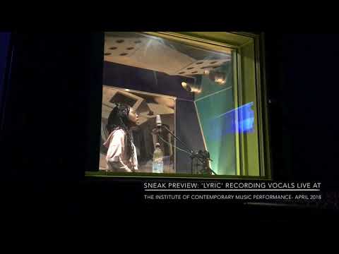 Ealing's Got Talent: Sneak preview 'Lyric' recording live vocals at ICMP