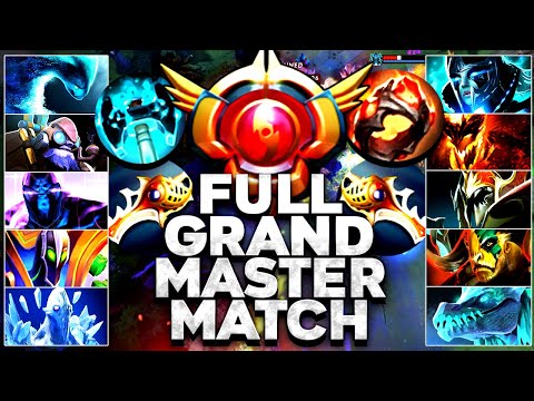 FIRST FULL 10x GRANDMASTER TIER MATCH IN DOTA 2 HISTORY
