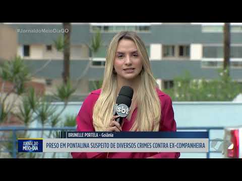 Homem é preso em Pontalina suspeito de vários crimes contra a ex-companheira